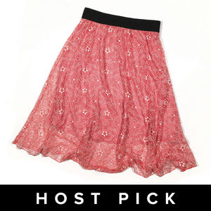 NWOT Lace Lola skirt - LulaRoe